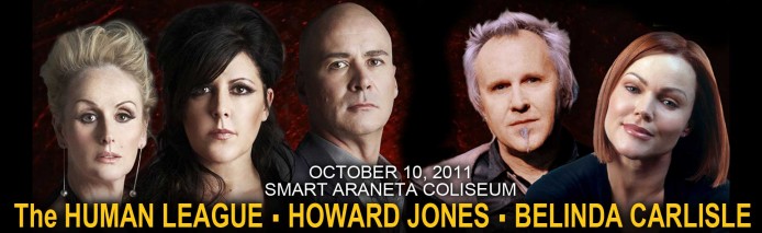 The Human League, Howard Jones, and Belinda Carlisle - Oct 10, 2011