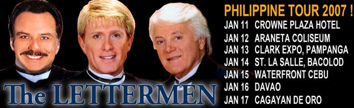 The Lettermen - Jan 11/12/13/14/15/16/17, 2007