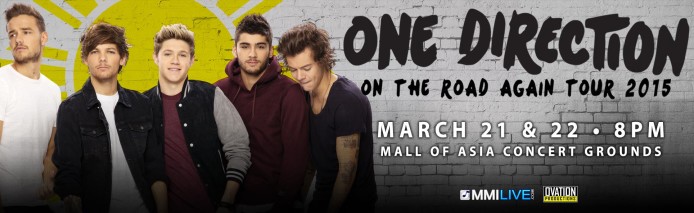 ONE DIRECTION - Mar 21/22, 2015