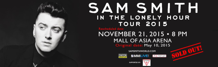 SAM SMITH - Nov 21, 2015