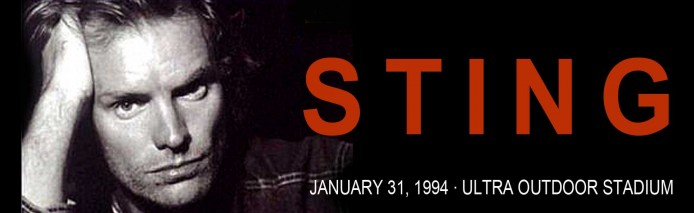 Sting - Jan 31, 1994