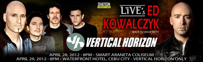Live’s Ed Kowalcyzk back to back with Vertical Horizon - Apr 28/29, 2012