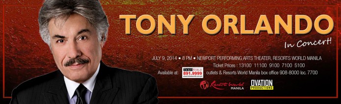 TONY ORLANDO - Jul 9, 2014